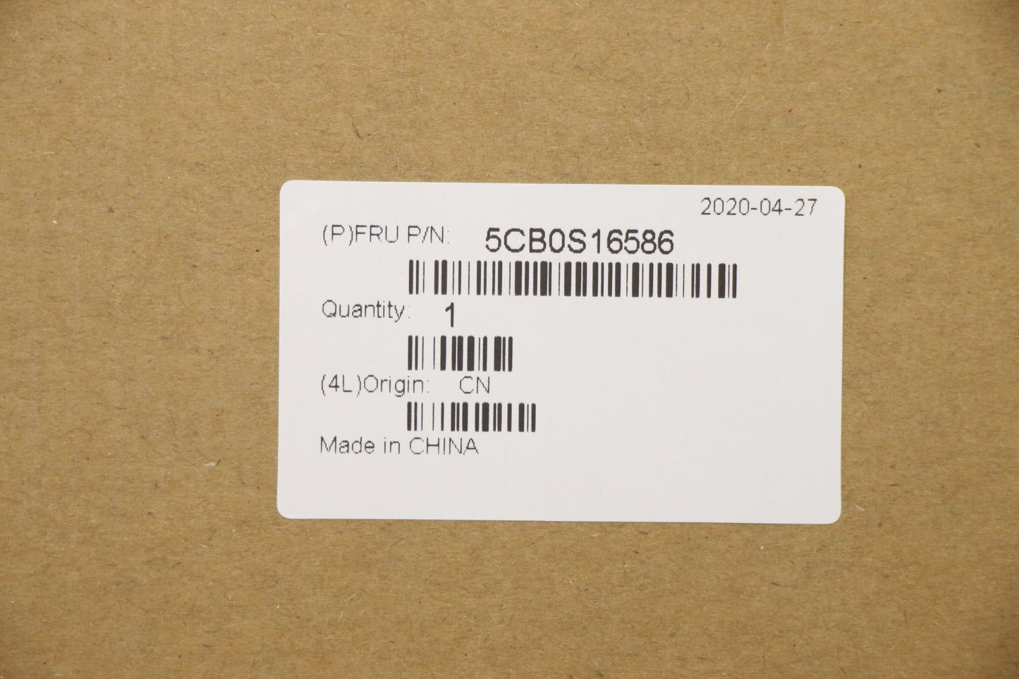Lenovo Fg540 Log Up Assy Nejp G_Black - 5CB0S16586
