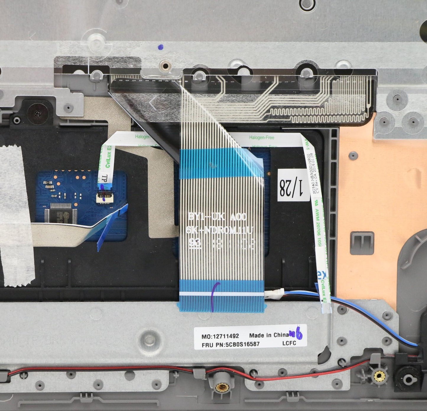 Lenovo Fg540 Log Up Assy Nejp Pg ,Sp - 5CB0S16587