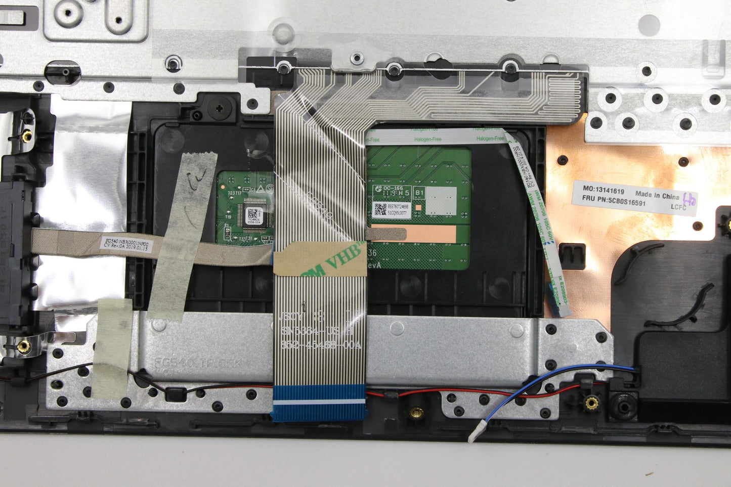 Lenovo Fg540 Log Up Assy Nejp G_Black - 5CB0S16591