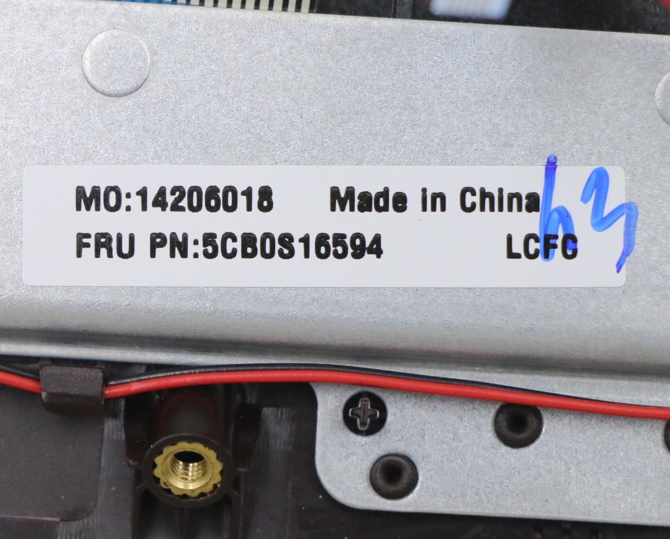 Lenovo Fg540 Log Up Assy Nejp_Do_Imr, - 5CB0S16594