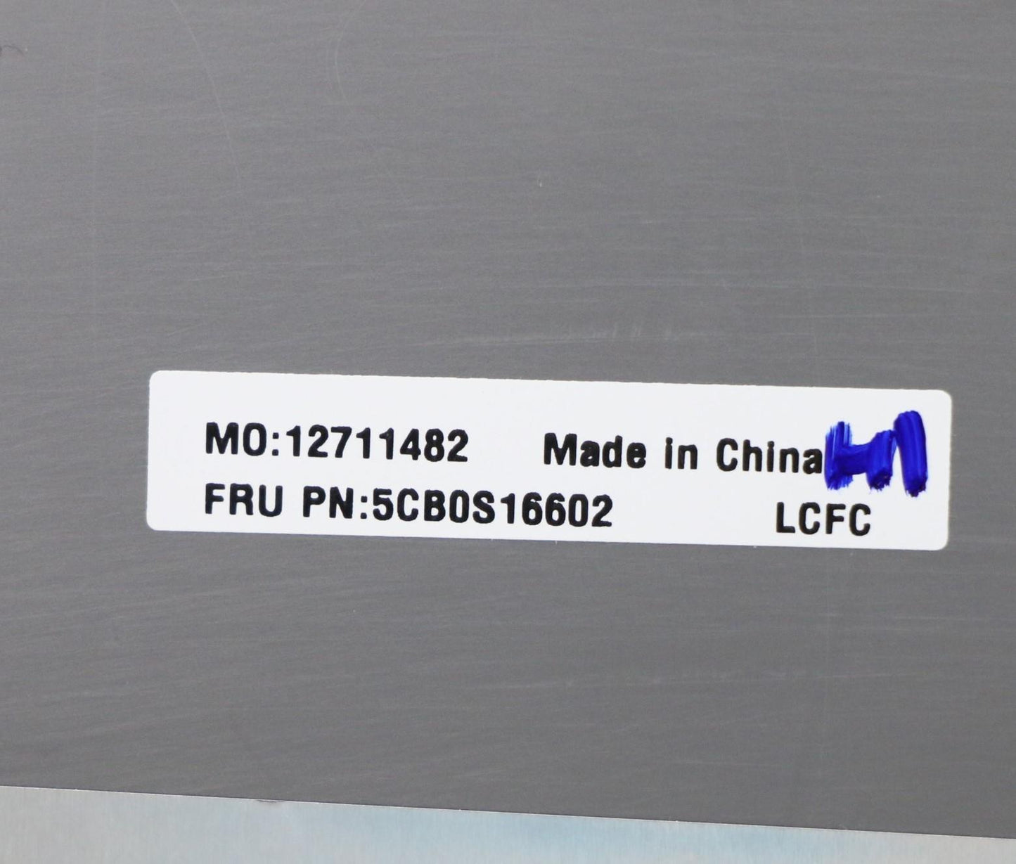 Lenovo Fg548 Lcd Cover Assy P_Grey_To - 5CB0S16602