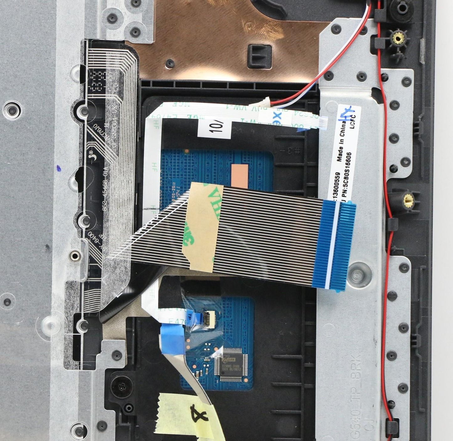 Lenovo Fg540 Log Up Assy Nejp G_Black - 5CB0S16606