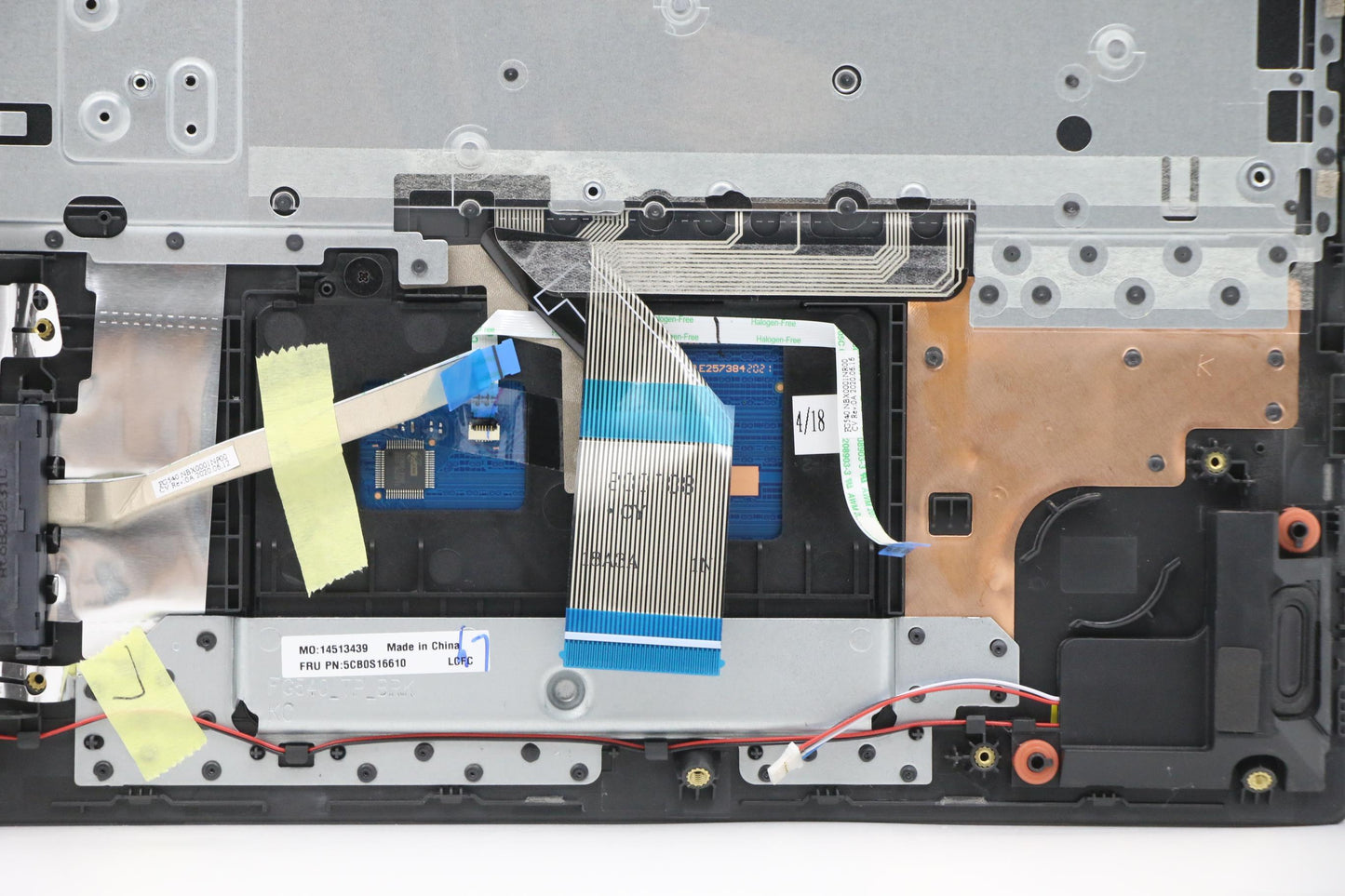 Lenovo Fg540 Log Up Assy Nejp G_Black - 5CB0S16610