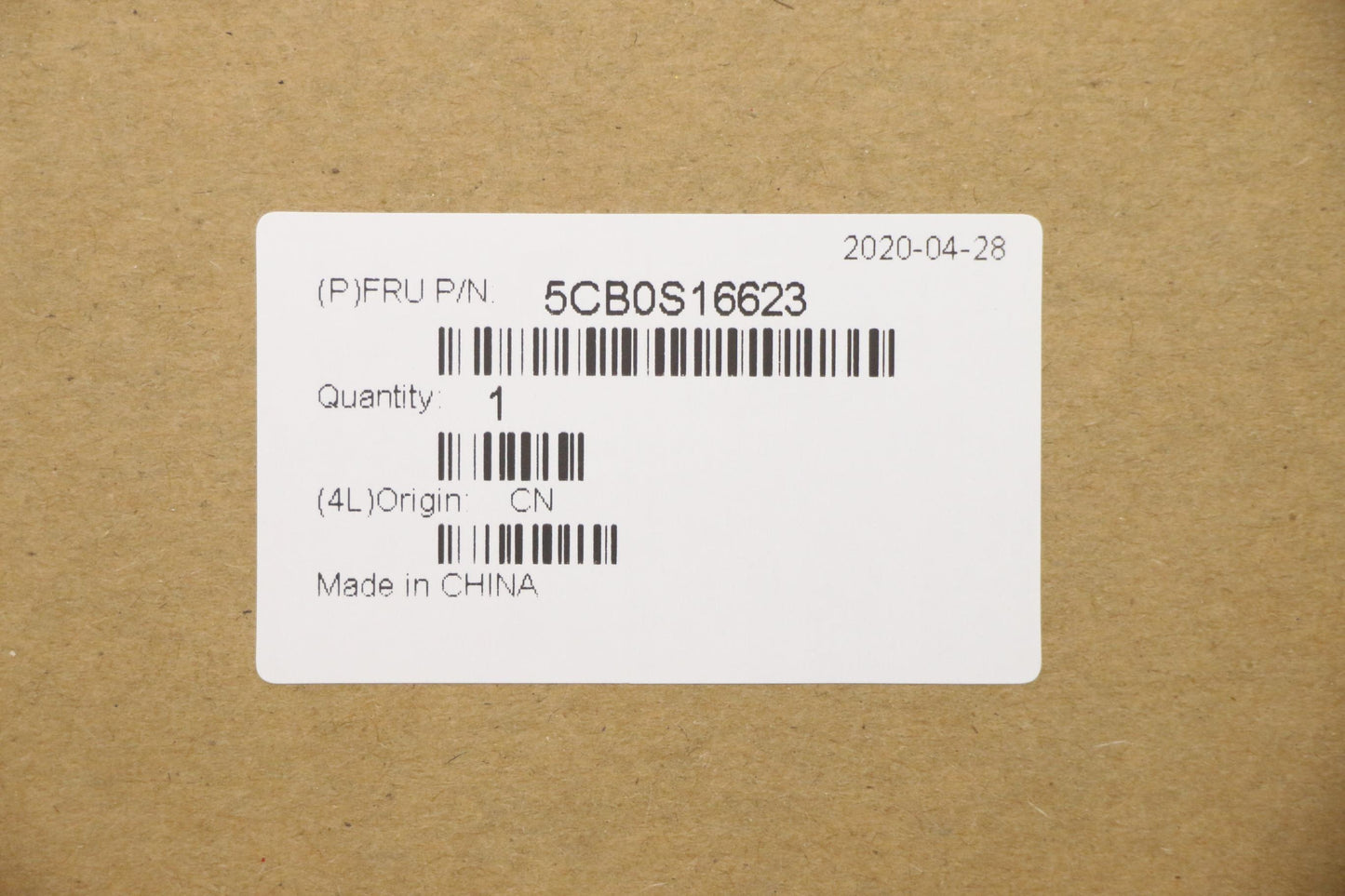 Lenovo Fg540 Log Up Assy Nejp G_Black - 5CB0S16623