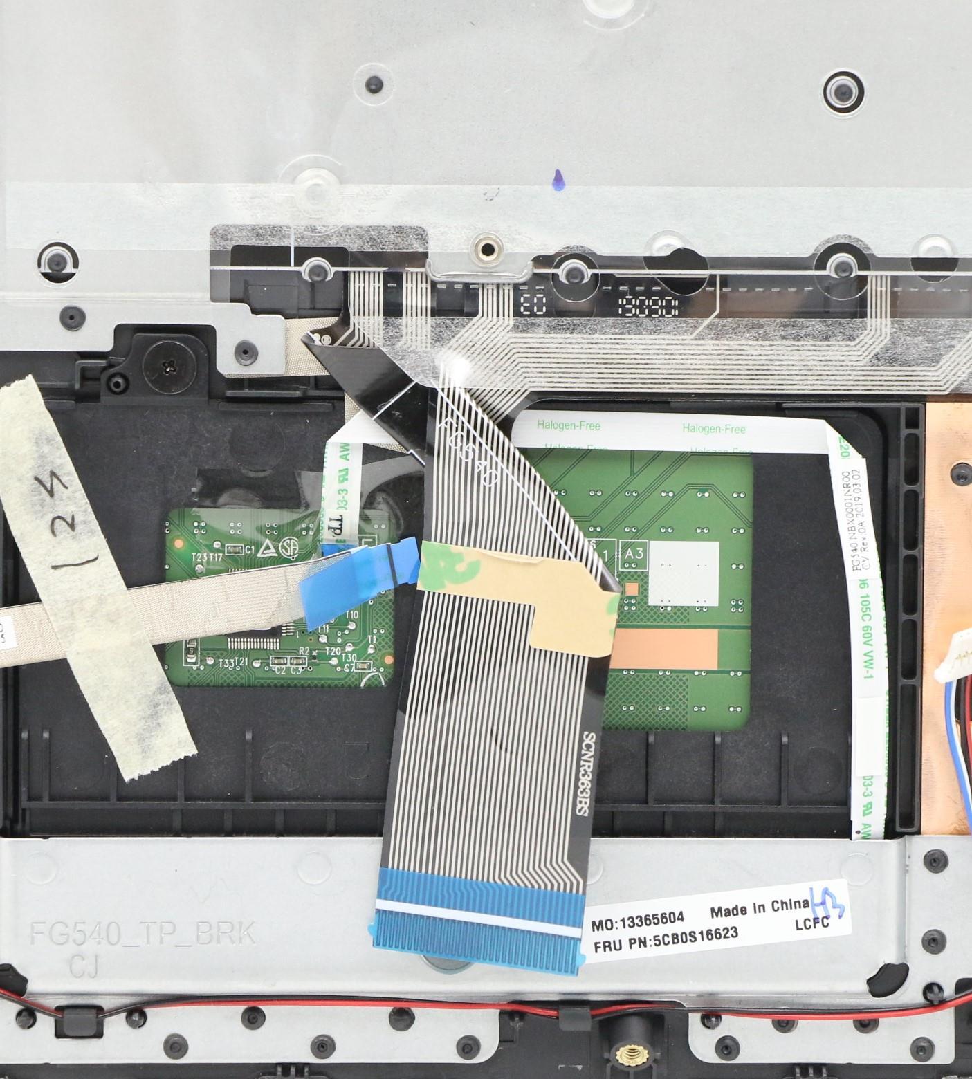 Lenovo Fg540 Log Up Assy Nejp G_Black - 5CB0S16623