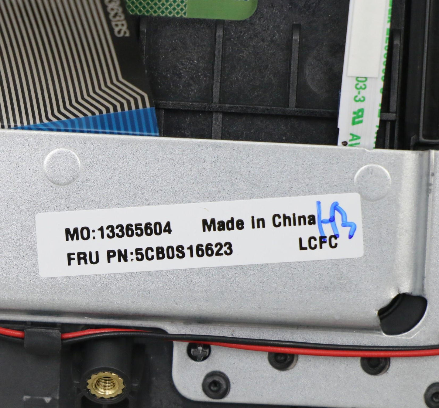 Lenovo Fg540 Log Up Assy Nejp G_Black - 5CB0S16623
