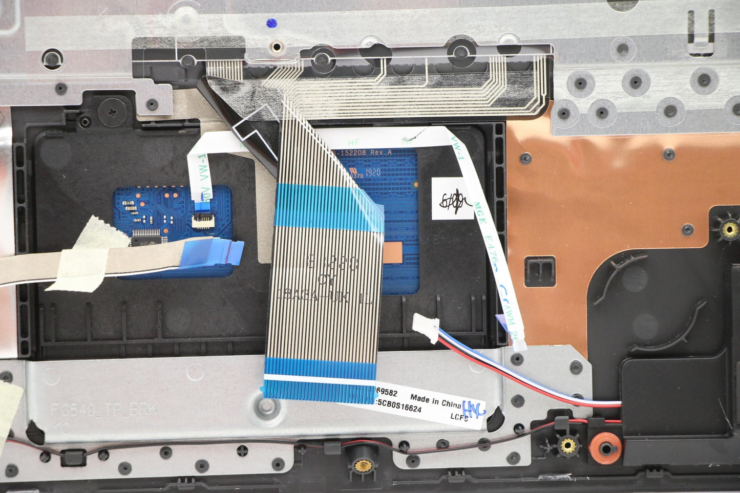 Lenovo Fg540 Log Up Assy Nejp G_Black - 5CB0S16624