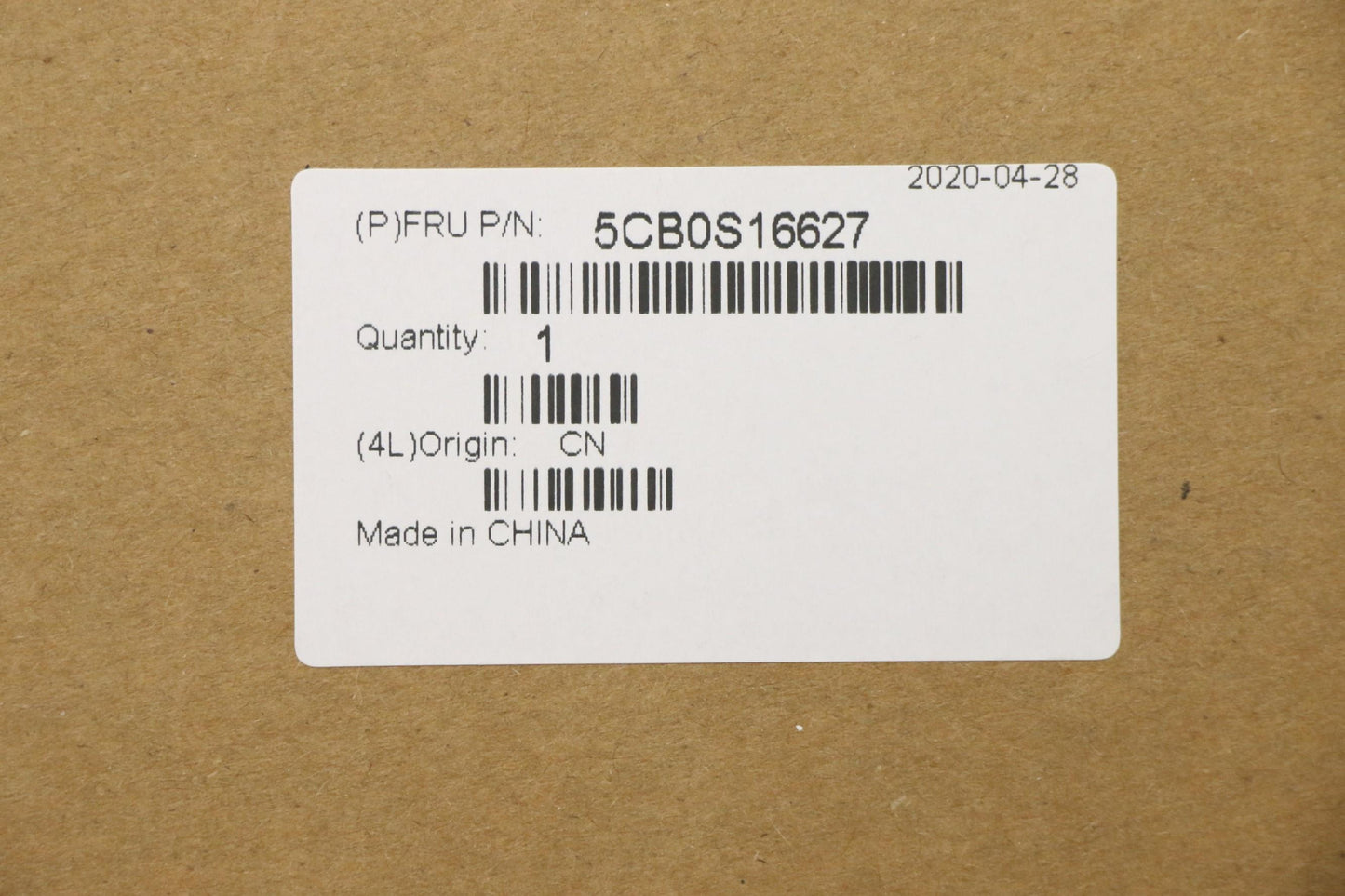 Lenovo Fg540 Log Up Assy Nejp G_Black - 5CB0S16627