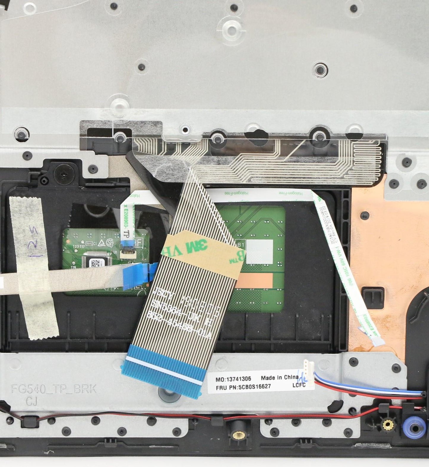 Lenovo Fg540 Log Up Assy Nejp G_Black - 5CB0S16627