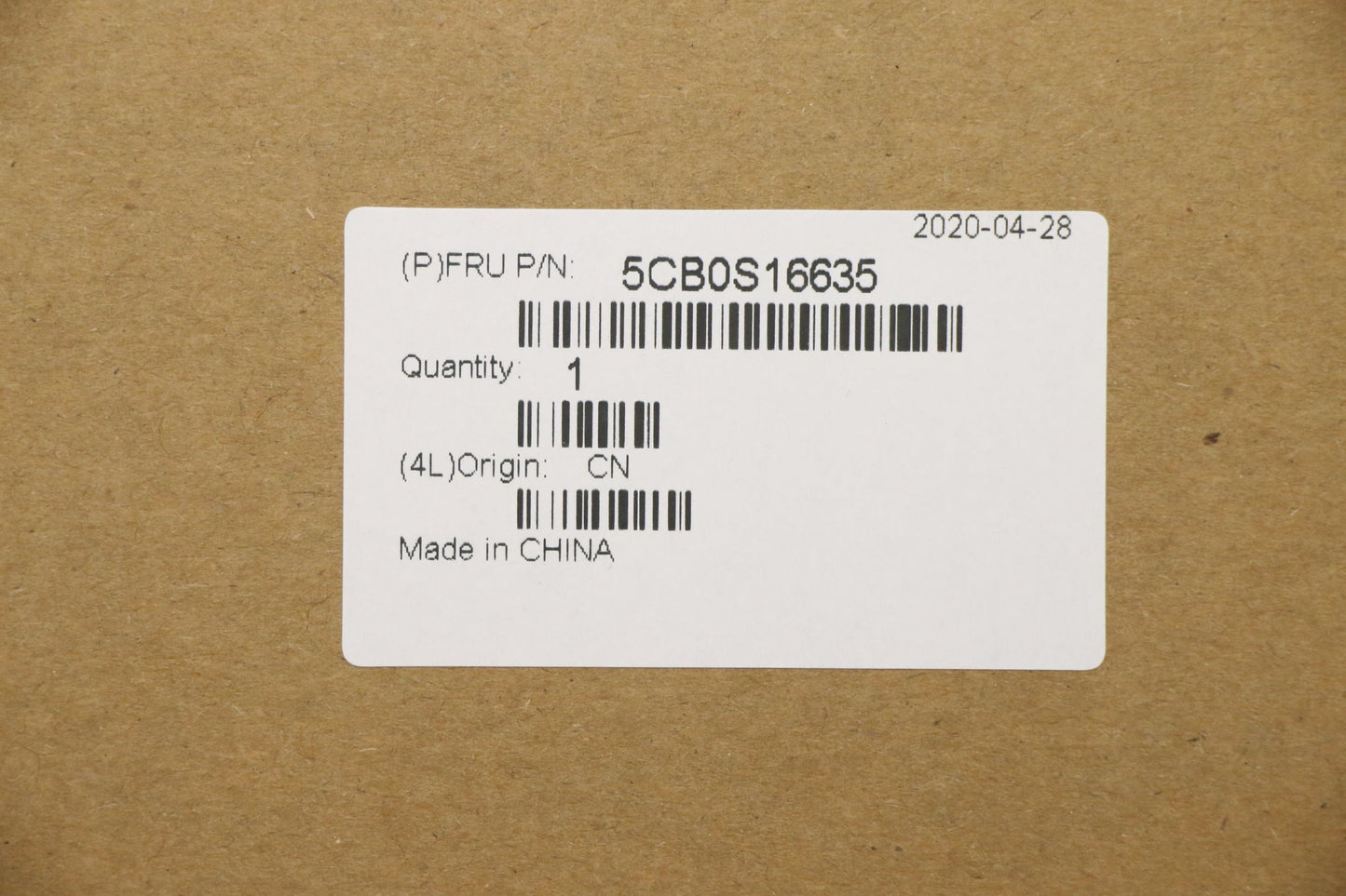 Lenovo Fg540 Log Up Assy Nejp Pg ,La - 5CB0S16635