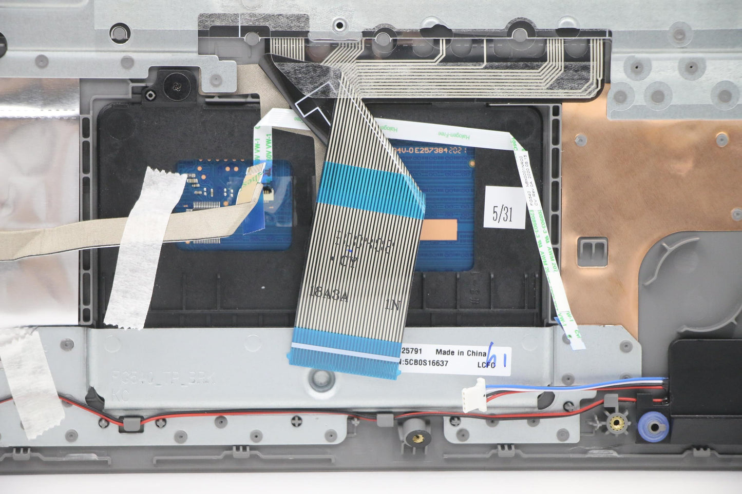 Lenovo Fg540 Log Up Assy Nejp Pg ,It - 5CB0S16637