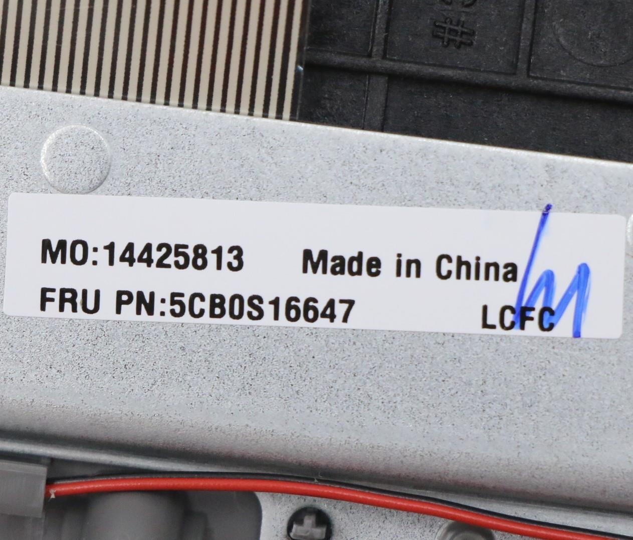 Lenovo Fg540 Log Up Assy Nejp Pg ,Sw - 5CB0S16647