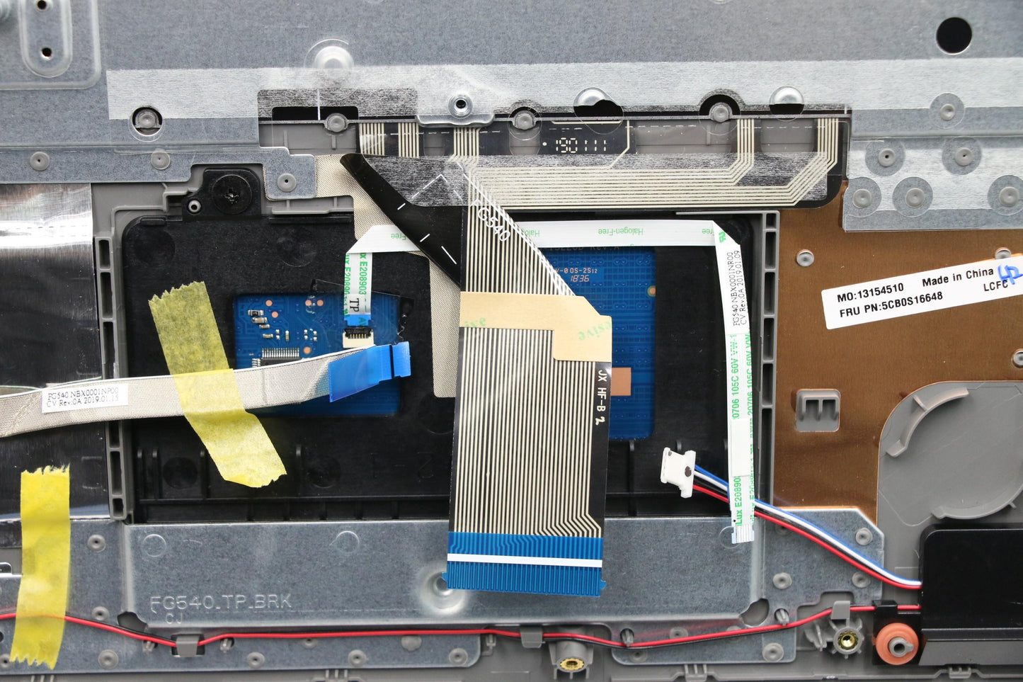 Lenovo Fg540 Log Up Assy Nejp Pg ,Ch - 5CB0S16648