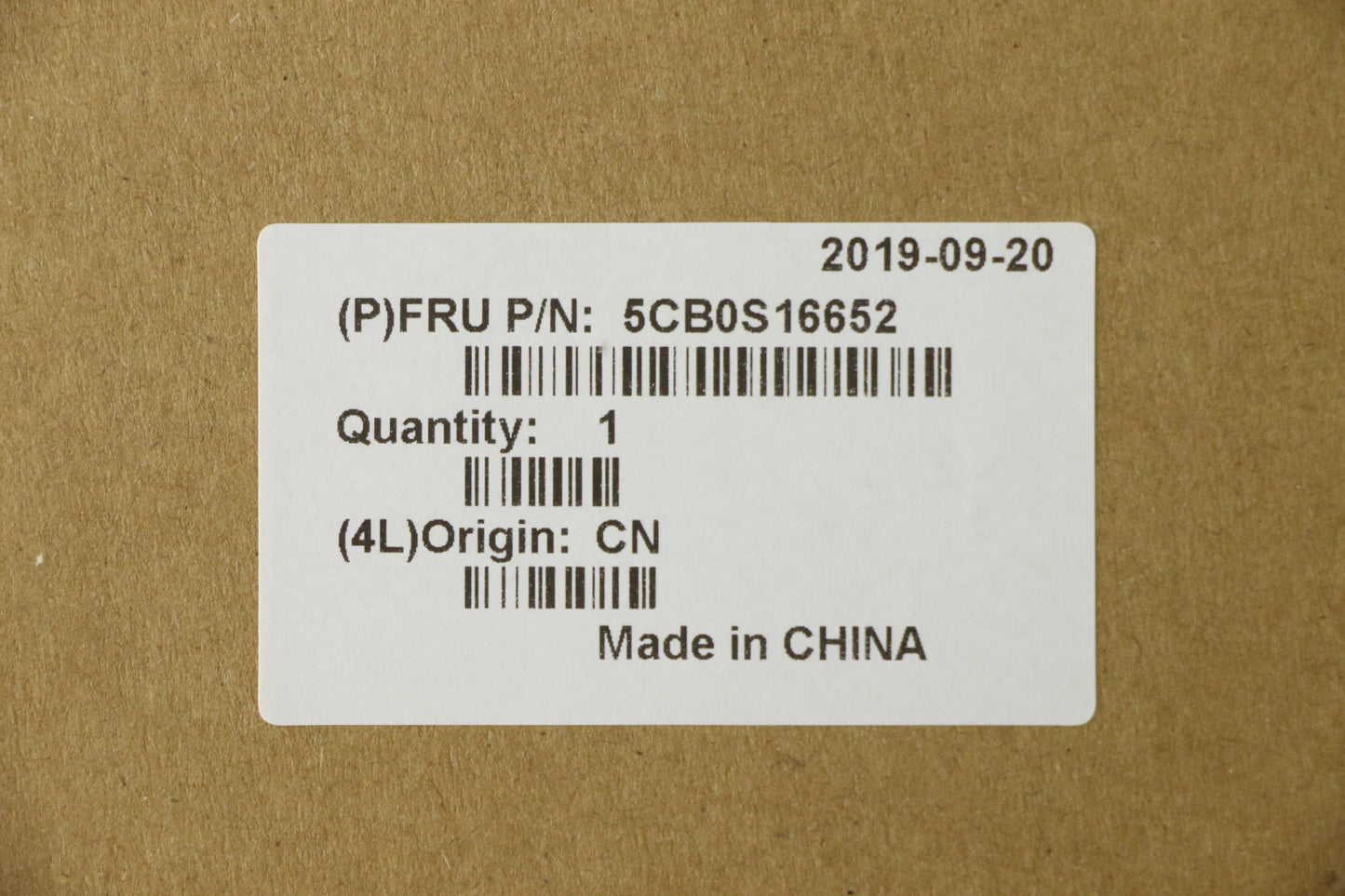 Lenovo Fg540 Log Up Assy Nejp Pg ,Int - 5CB0S16652