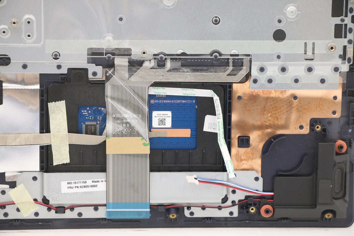 Lenovo Fg540 Log Up Assy Nejp Abyss B - 5CB0S16662