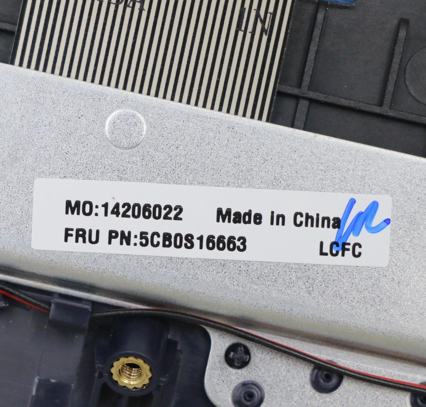 Lenovo Fg540 Log Up Assy Nejp Abyss B - 5CB0S16663