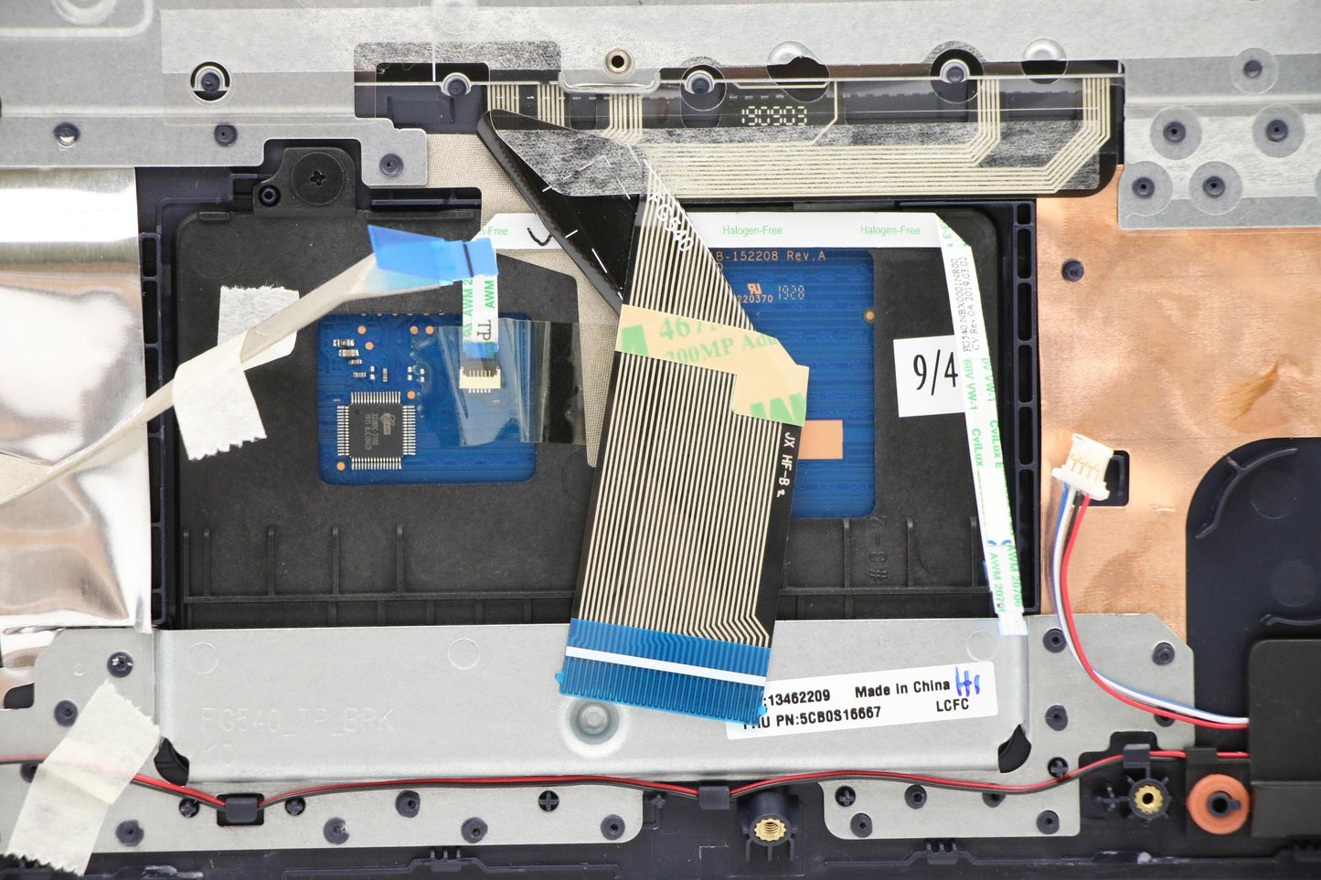 Lenovo Fg540 Log Up Assy Nejp Abyss B - 5CB0S16667