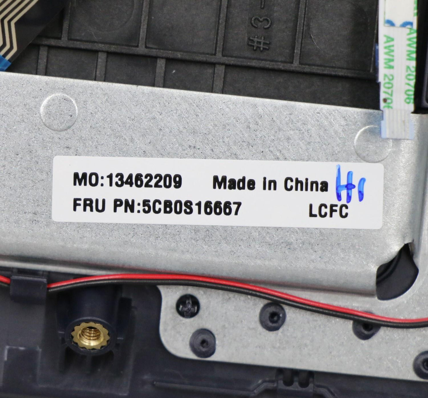 Lenovo Fg540 Log Up Assy Nejp Abyss B - 5CB0S16667