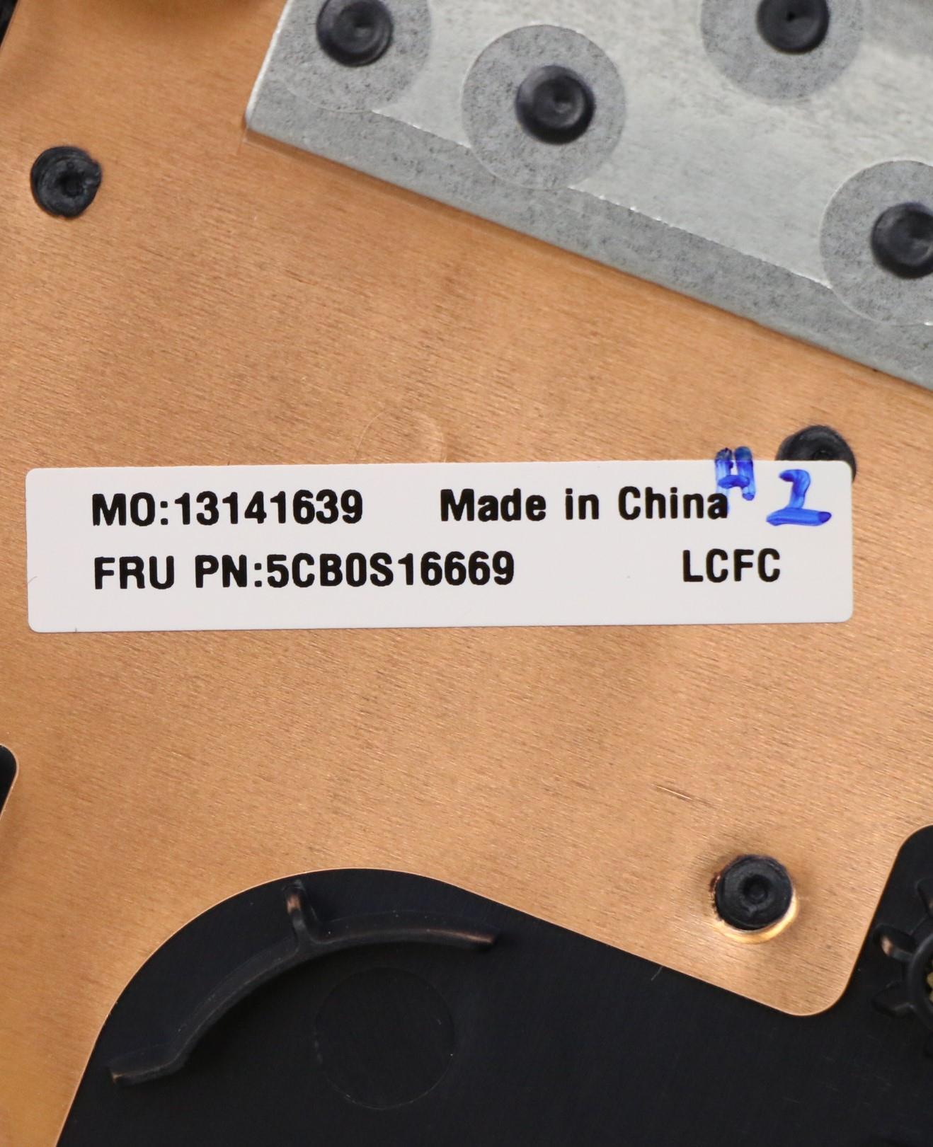 Lenovo Fg540 Log Up Assy Nejp Abyss B - 5CB0S16669