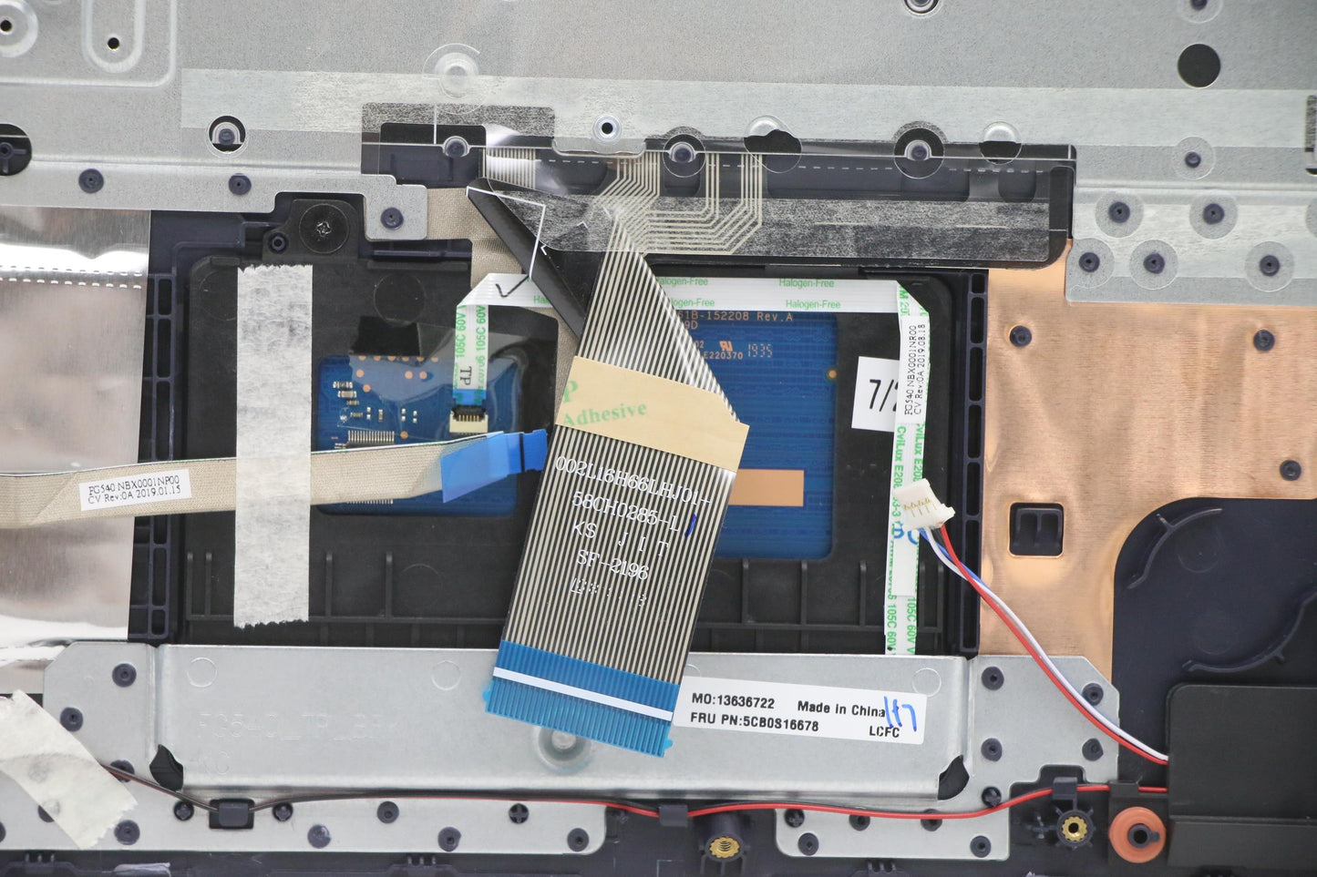 Lenovo Fg540 Log Up Assy Nejp Abyss B - 5CB0S16678