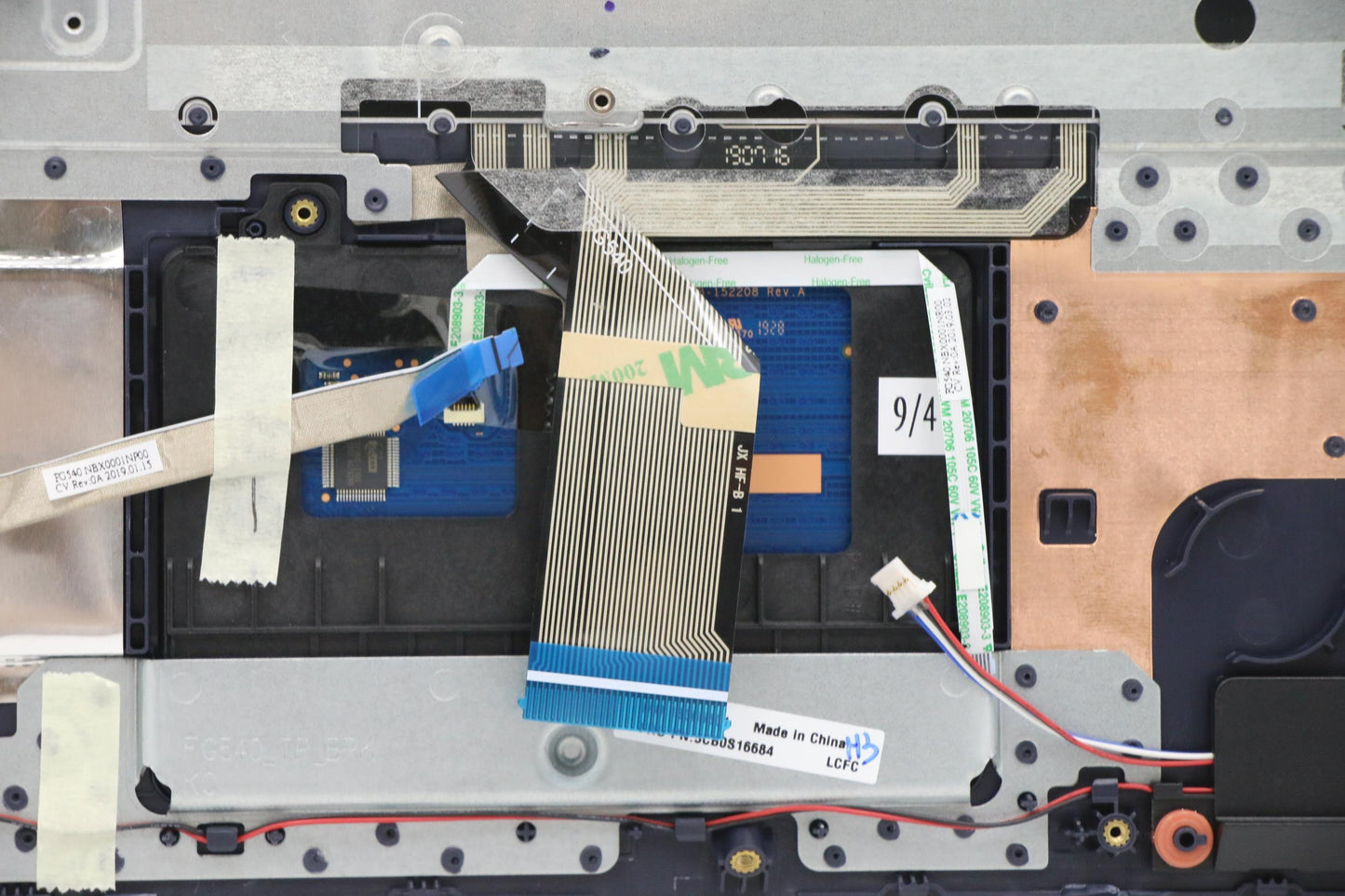 Lenovo Fg540 Log Up Assy Nejp Abyss B - 5CB0S16684