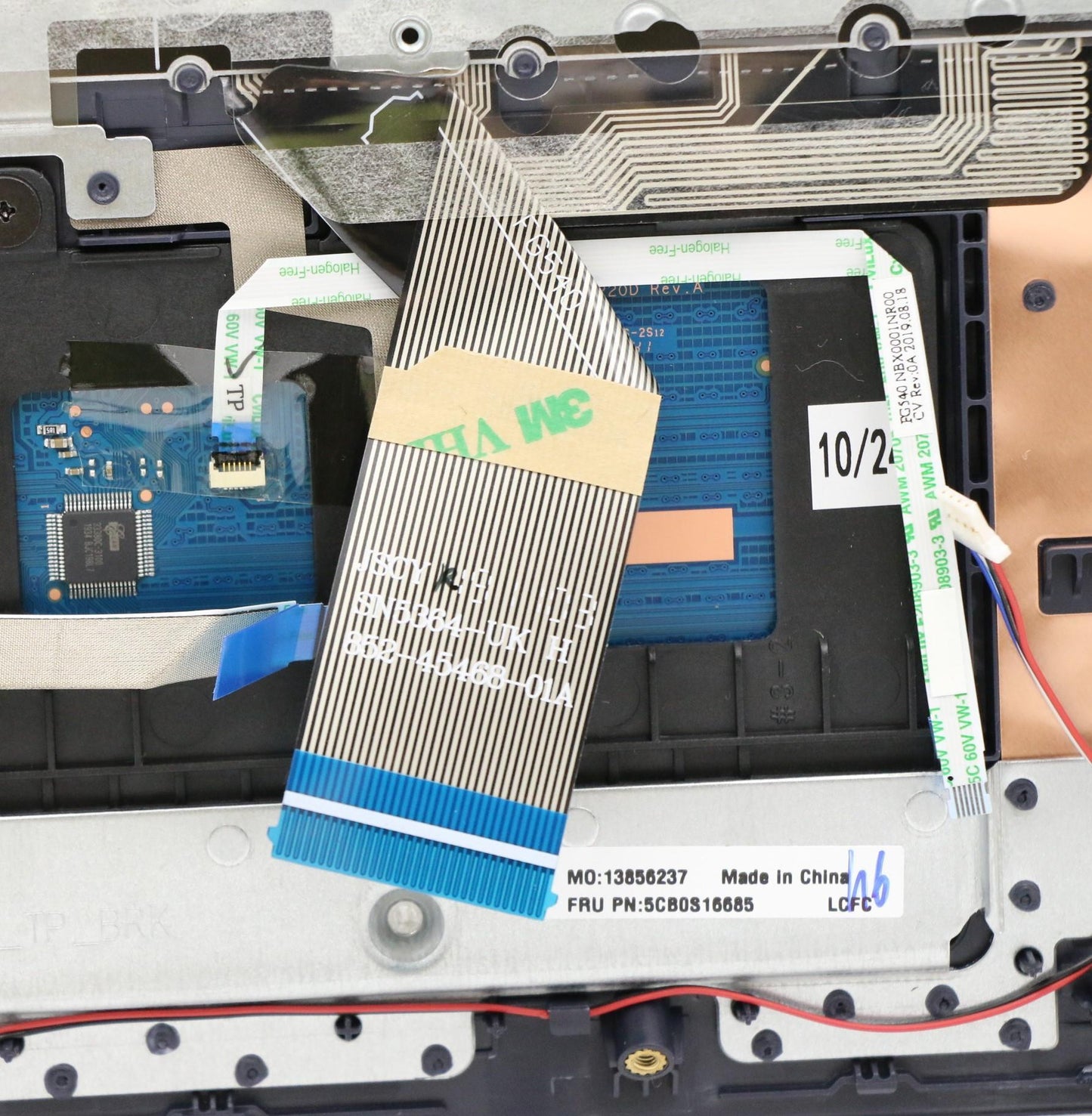 Lenovo Fg540 Log Up Assy Nejp Abyss B - 5CB0S16685