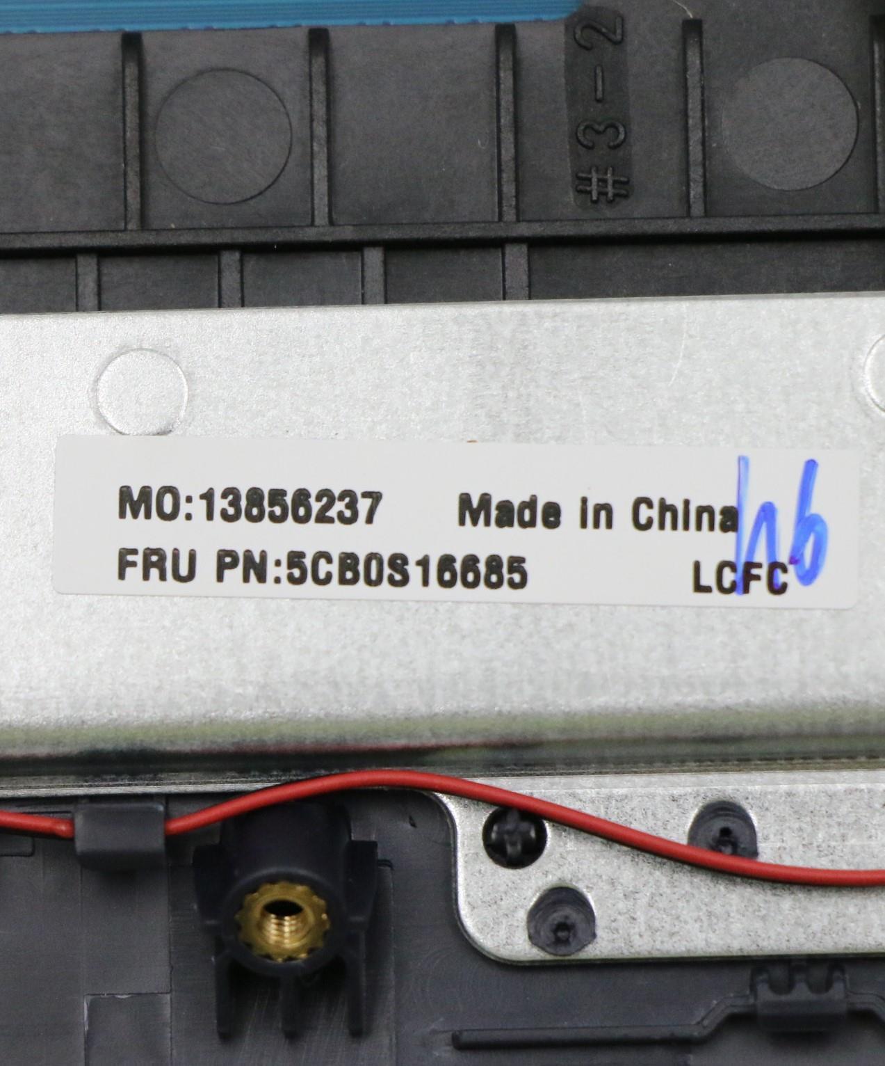 Lenovo Fg540 Log Up Assy Nejp Abyss B - 5CB0S16685