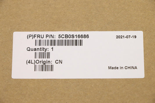 Lenovo Fg540 Log Up Assy Nejp Abyss B - 5CB0S16686