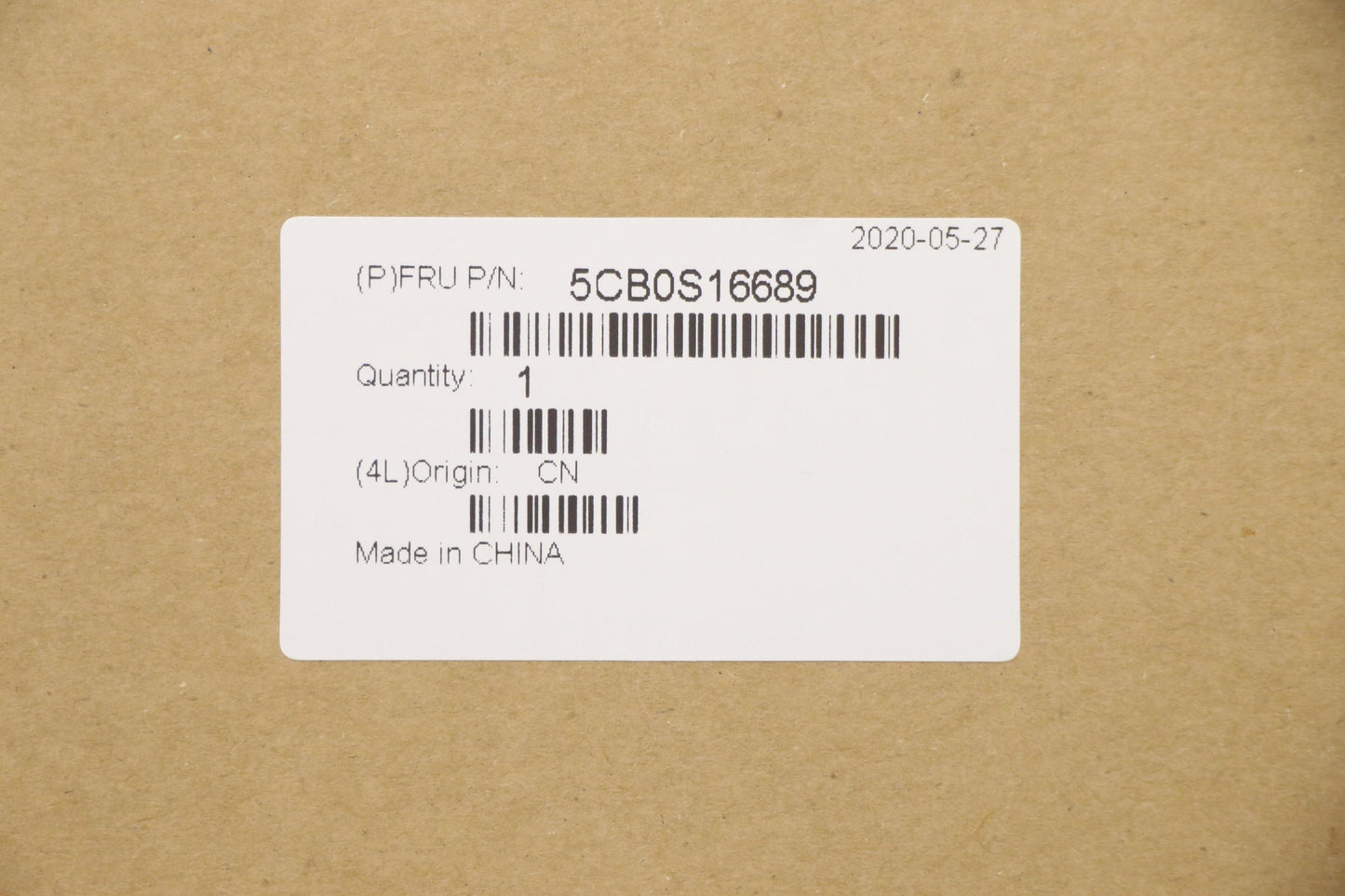 Lenovo Fg540 Log Up Assy Nejp_Do_Imr, - 5CB0S16689