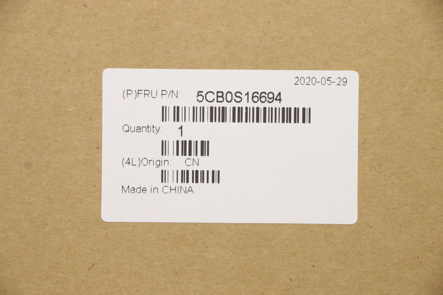 Lenovo Fg540 Log Up Assy Nejp_Do_Imr, - 5CB0S16694