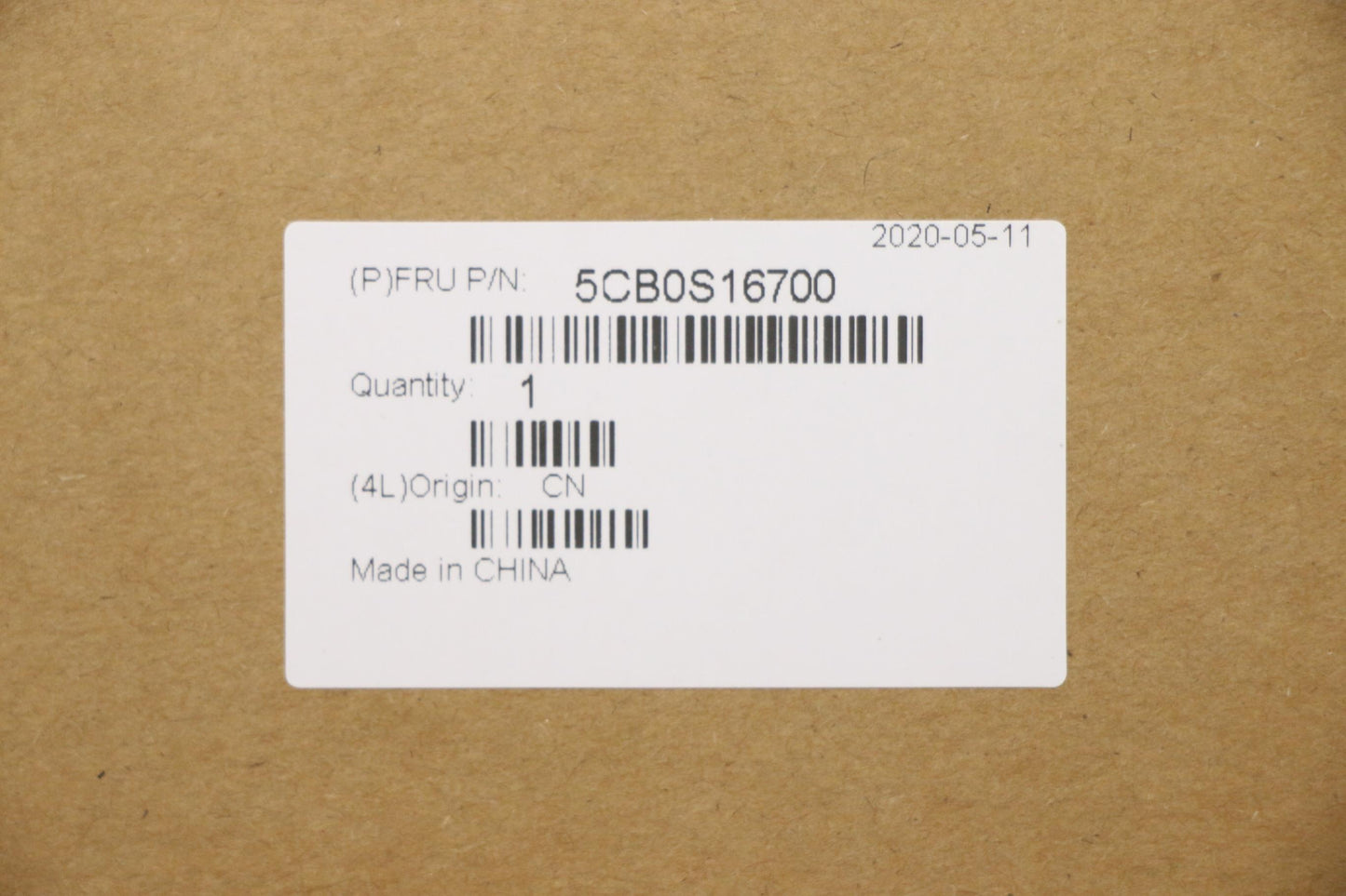 Lenovo Fg540 Log Up Assy Nejp_Do_Imr, - 5CB0S16700