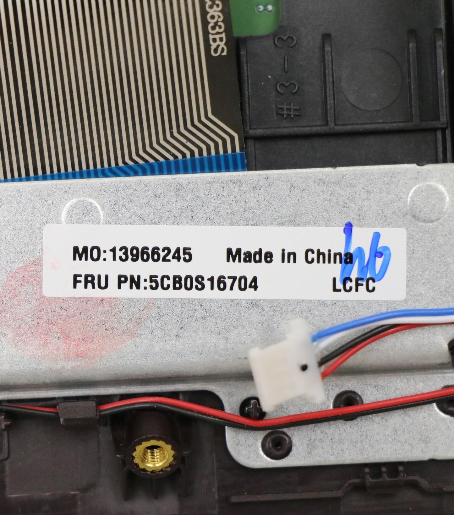 Lenovo Fg540 Log Up Assy Nejp_Do_Imr, - 5CB0S16704