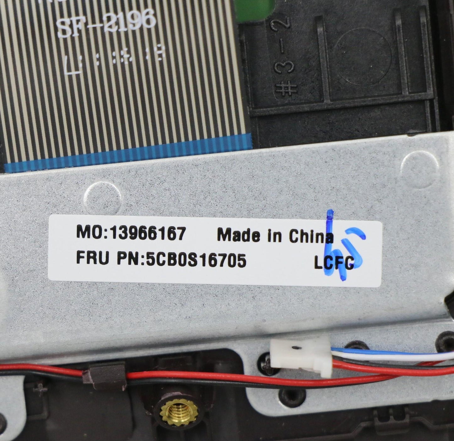 Lenovo Fg540 Log Up Assy Nejp_Do_Imr, - 5CB0S16705