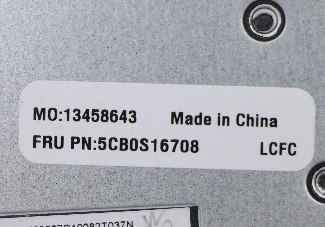 Lenovo Fg540 Log Up Assy Nejp_Do_Imr, - 5CB0S16708
