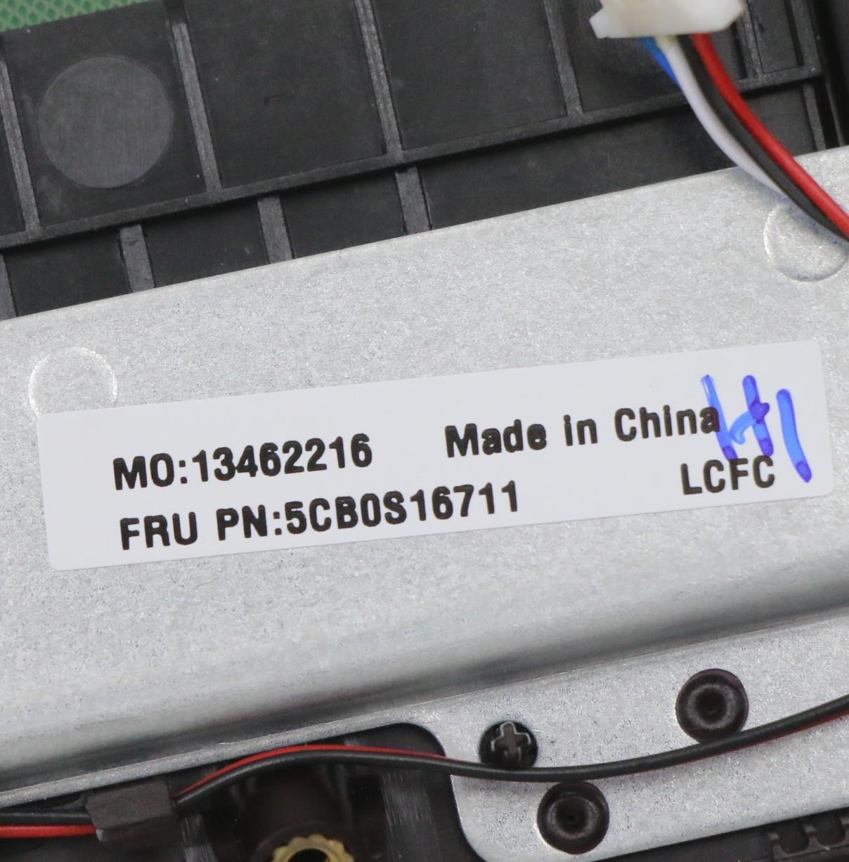 Lenovo Fg540 Log Up Assy Nejp_Do_Imr, - 5CB0S16711