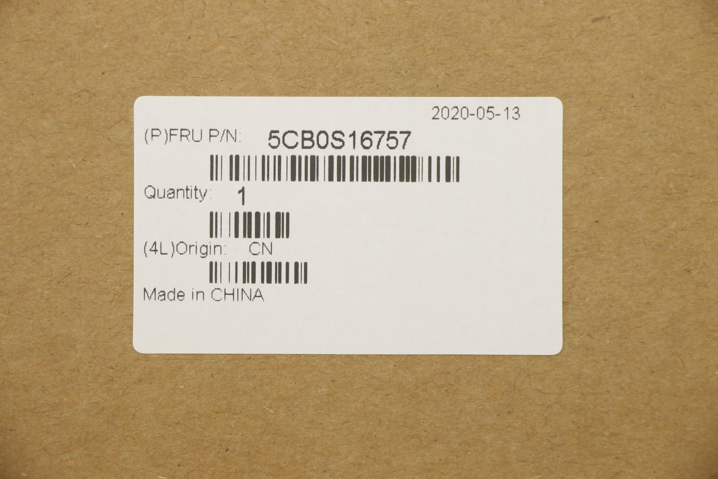 Lenovo Lcd_Cover_Imr_Bs_Black - 5CB0S16757