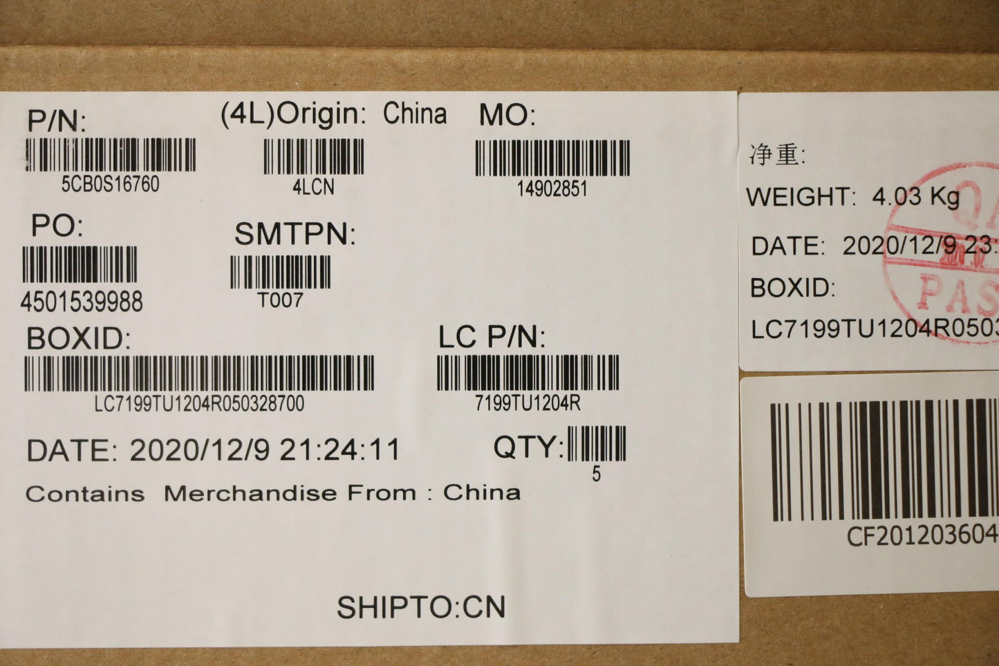 Lenovo Log Up Assy Imr Black Dis_Us - 5CB0S16760