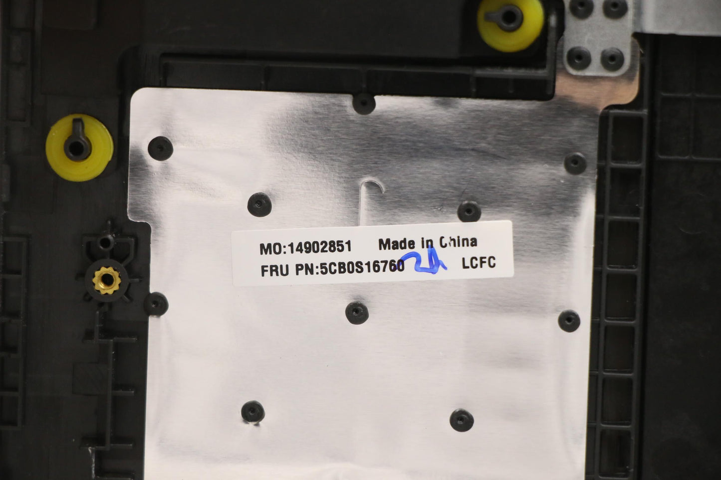 Lenovo Log Up Assy Imr Black Dis_Us - 5CB0S16760