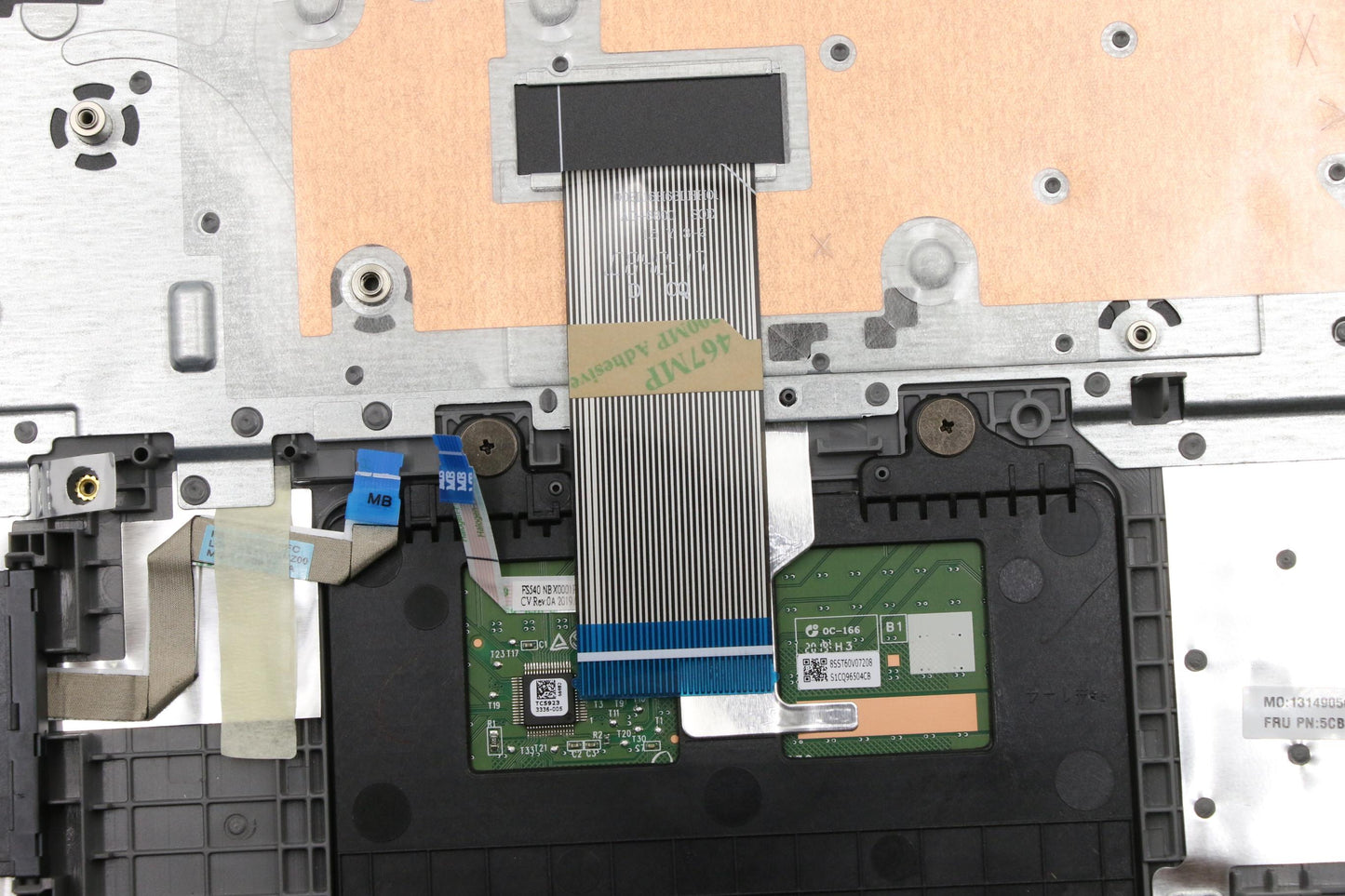 Lenovo C-Cover with Keyboard, USA English, Non-Backlight - 5CB0S16761