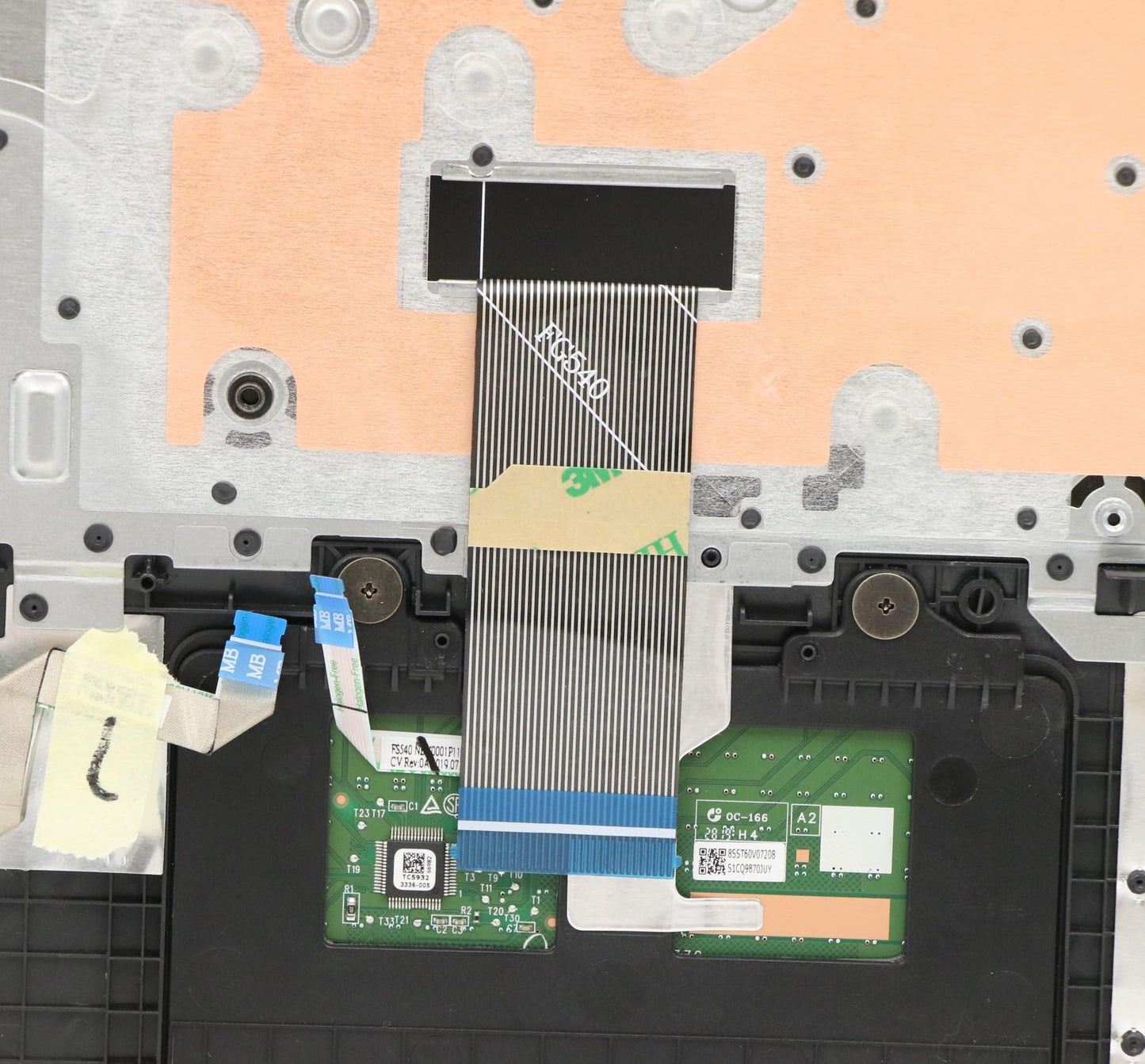Lenovo Log Up Assy Texture Black Dis_ - 5CB0S16765