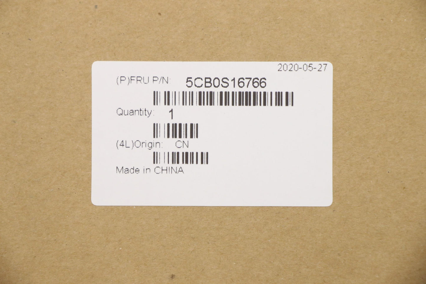 Lenovo Log Up Assy Imr Black Dis_Uk - 5CB0S16766
