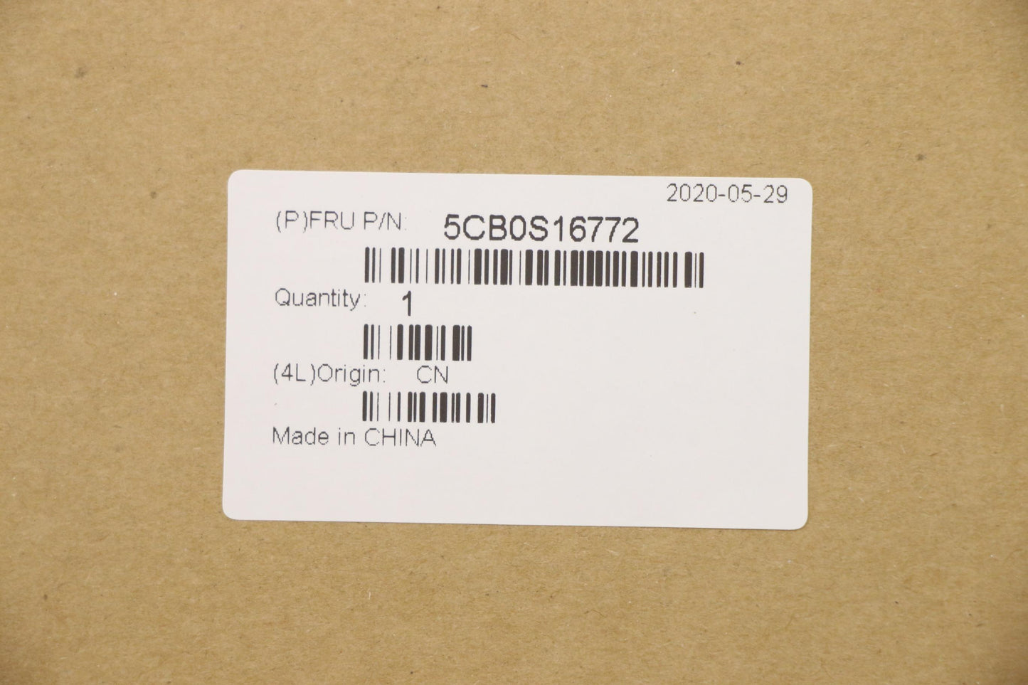 Lenovo Log Up Assy Imr Black Dis_It - 5CB0S16772