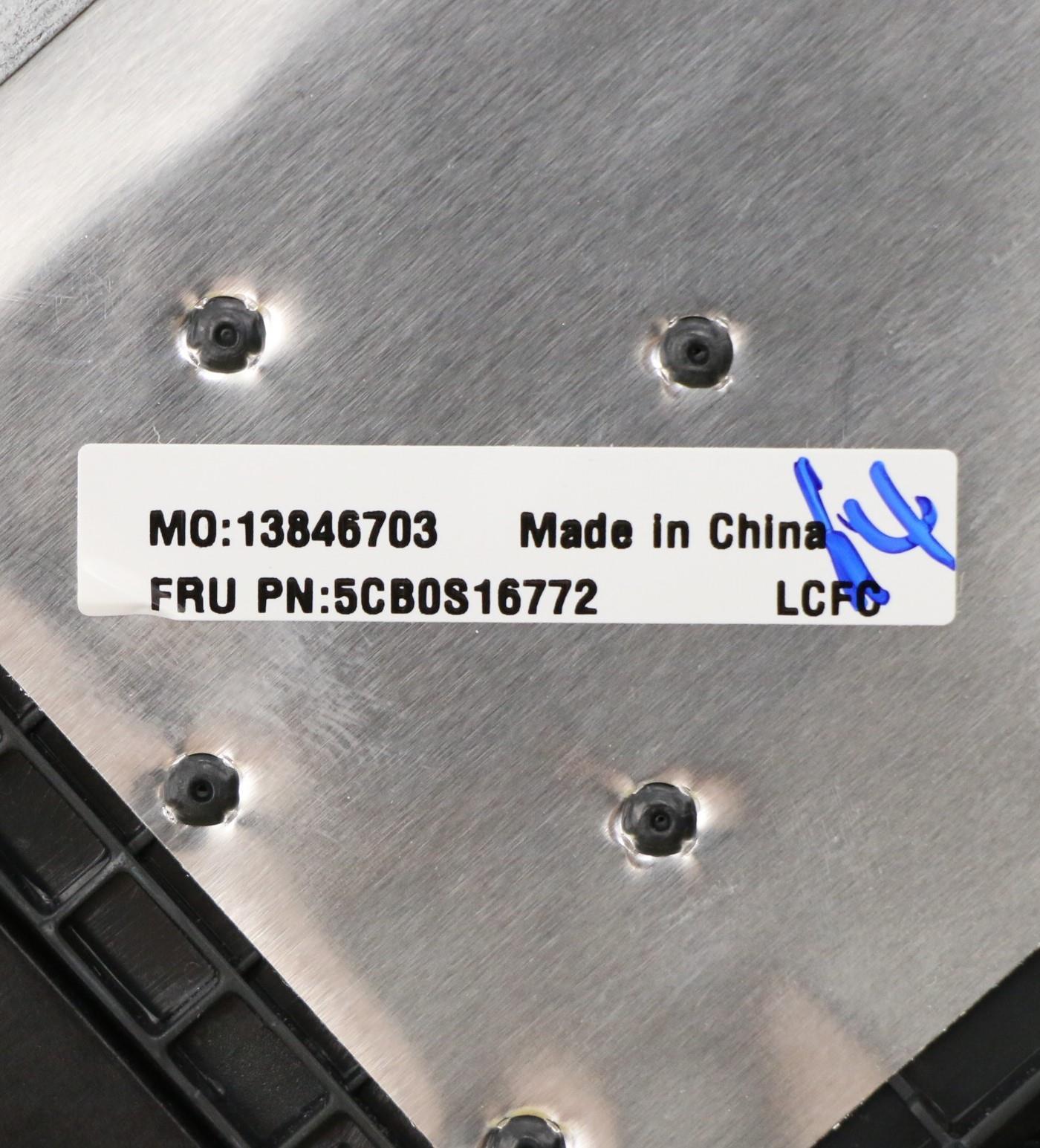 Lenovo Log Up Assy Imr Black Dis_It - 5CB0S16772