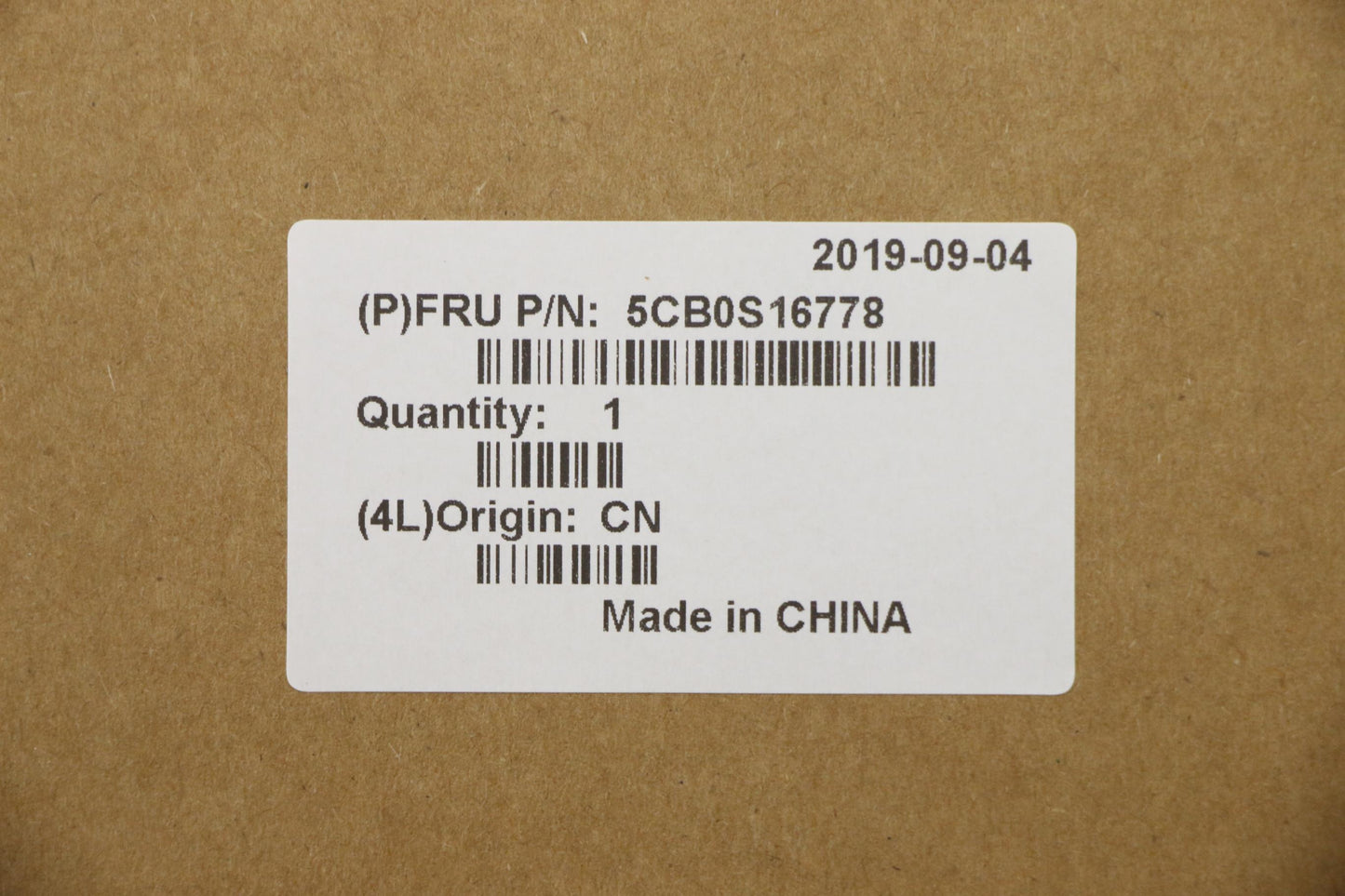 Lenovo Log Up Assy Imr Black Dis_Sp - 5CB0S16778