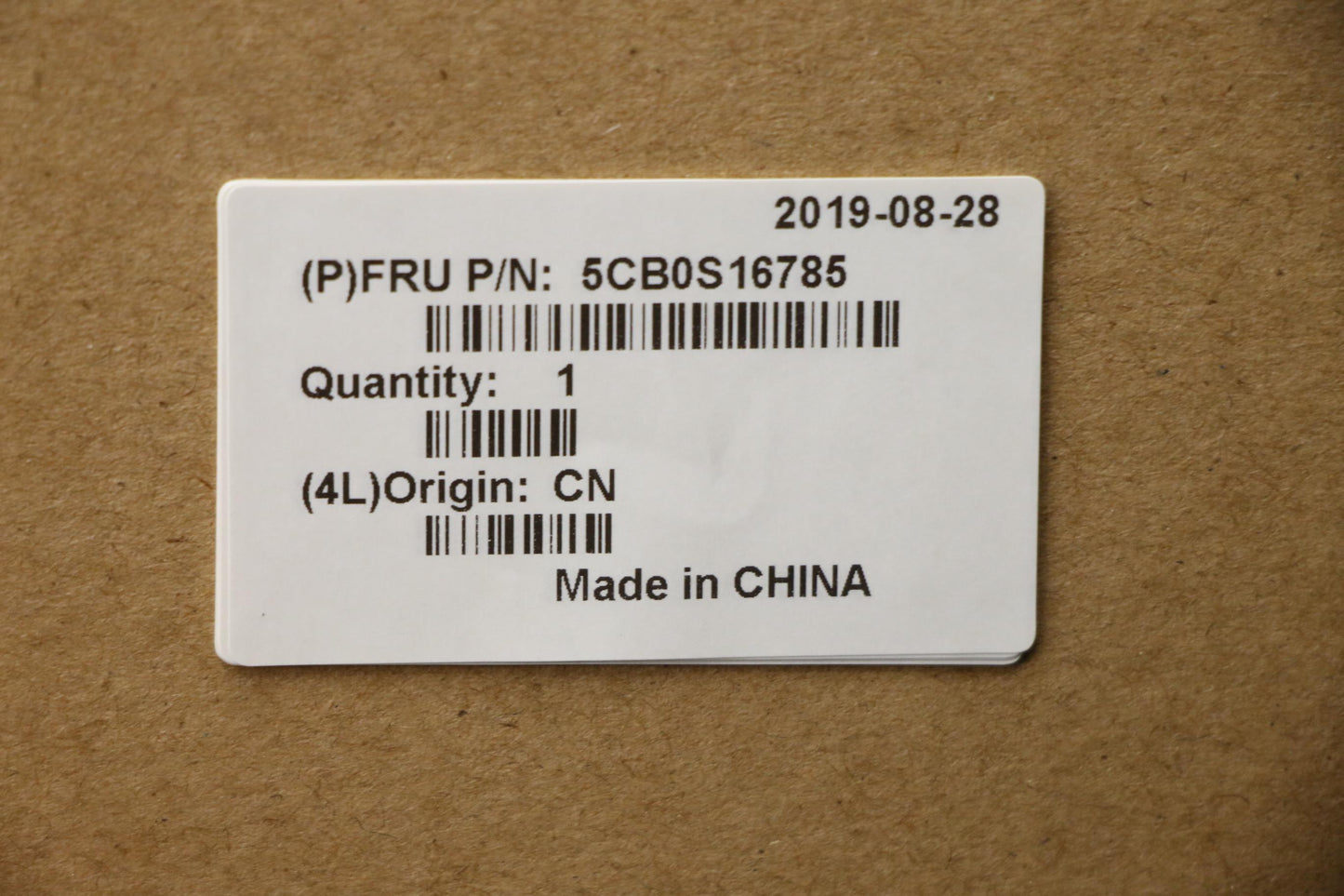 Lenovo Log Up Assy Imr Grey Dis_Tr - 5CB0S16785
