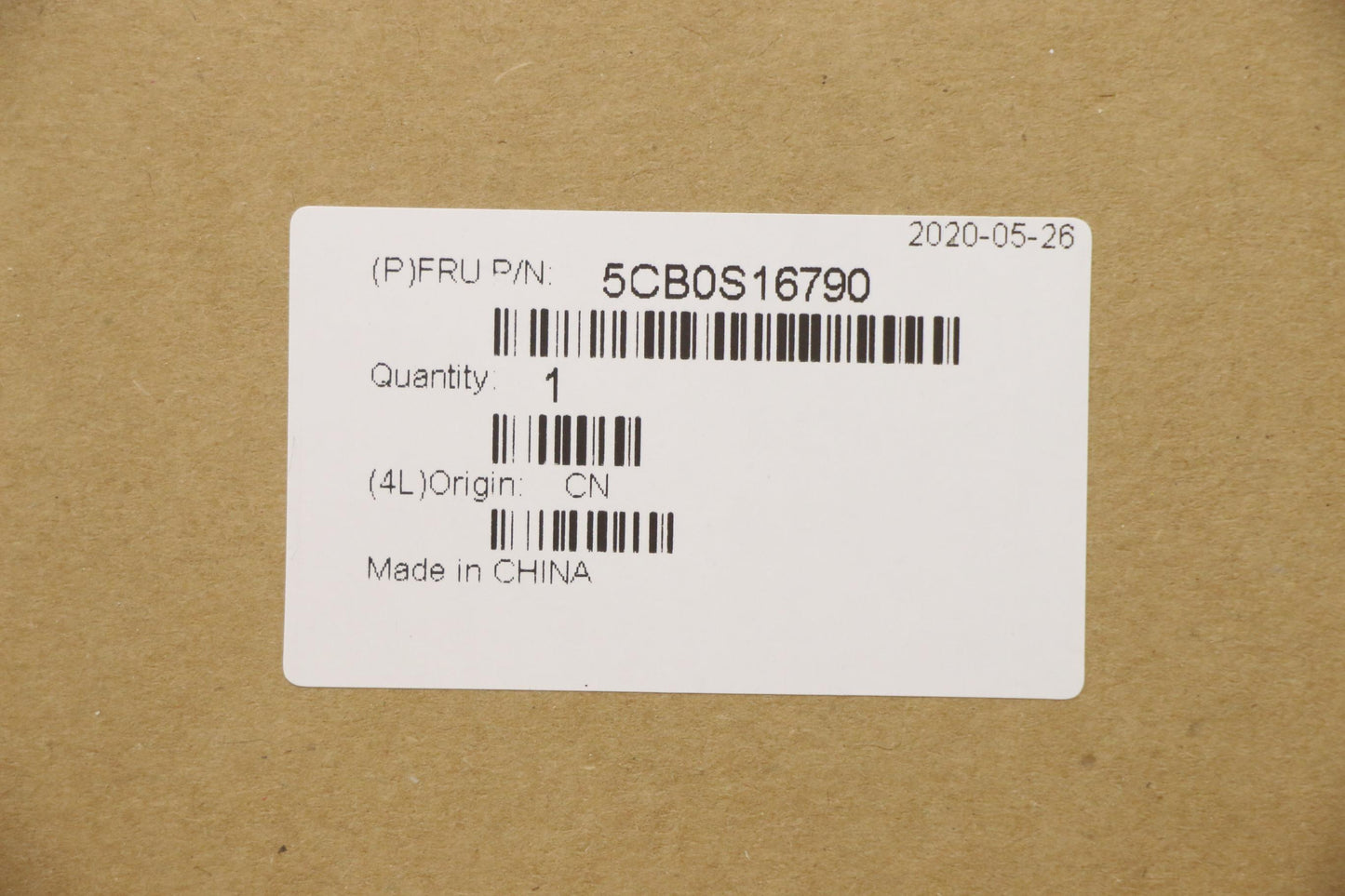 Lenovo Log Up Assy Imr Black Dis_Ti - 5CB0S16790