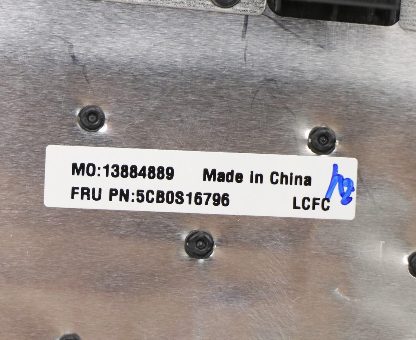 Lenovo Log Up Assy Imr Black Dis_Po - 5CB0S16796