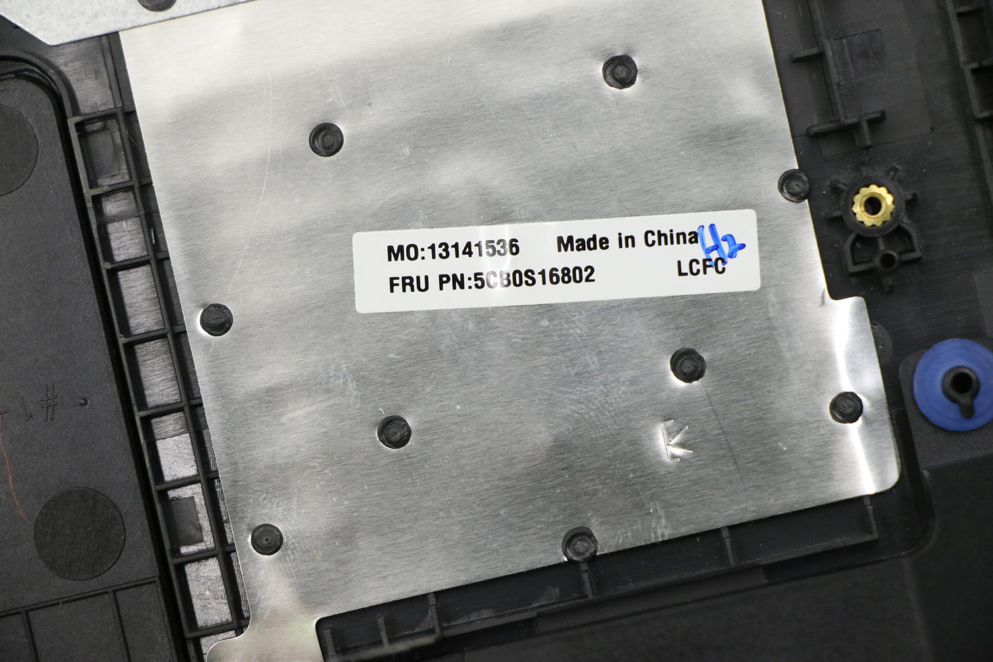 Lenovo Log Up Assy Imr Black Dis_La - 5CB0S16802