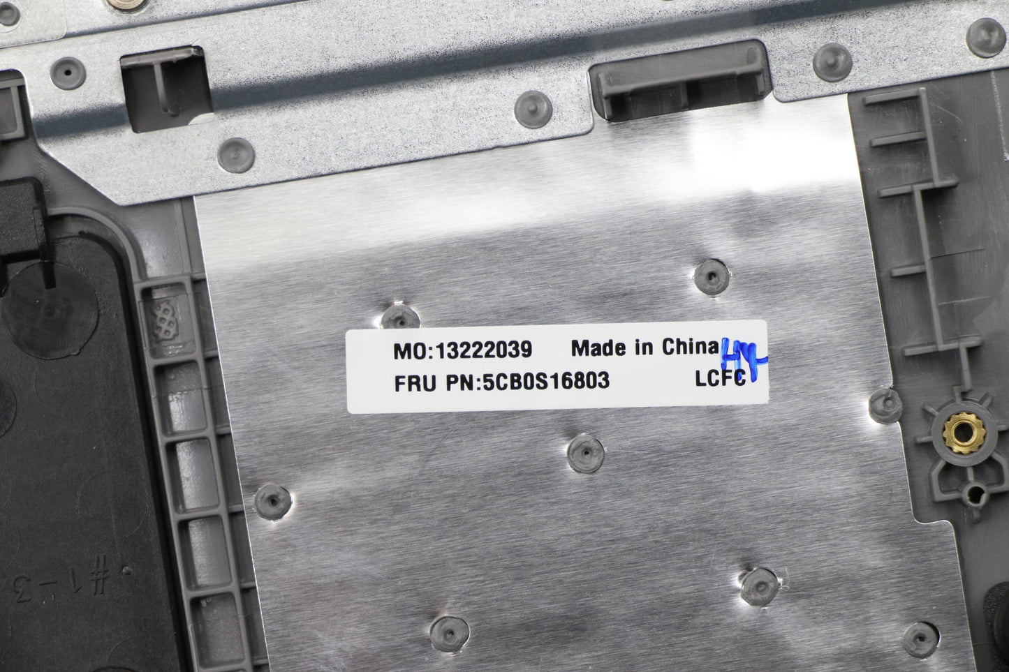 Lenovo Log Up Assy Imr Grey Dis_La - 5CB0S16803