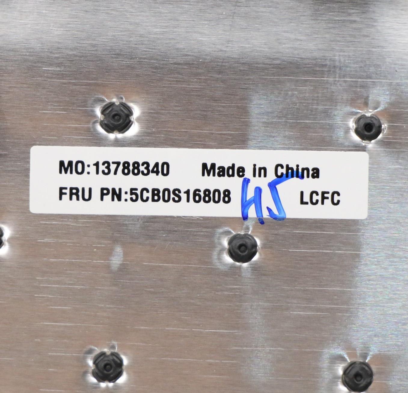 Lenovo Log Up Assy Imr Black Dis_Cf-E - 5CB0S16808